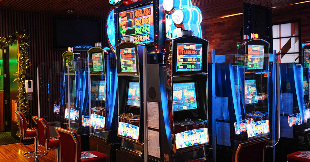 sala de máquinas Casino Santa Cruz